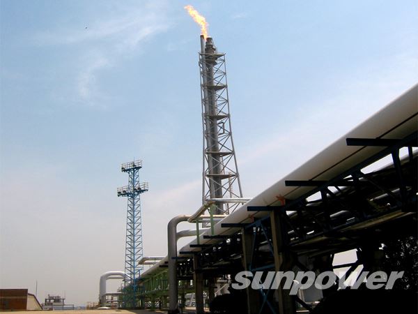 中天合创全厂并联高架火炬装置项目进展顺利