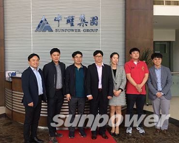 韩国现代集团客户与千亿球友会集团旗下南京圣诺热管有限公司互访交流