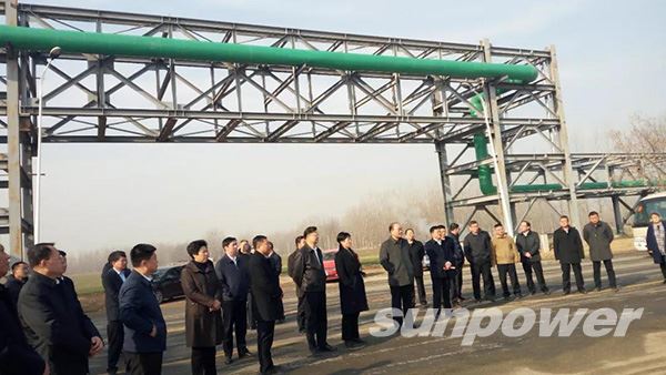 千亿球友会集团联手济矿集团谱写地方清洁能源产业又一力作——汶上县精细化工区集中供汽工程正式运行启动