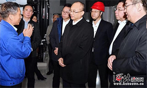 河北省省长许勤视察千亿球友会清洁能源高阳循环经济能源岛项目