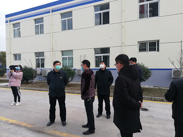 全椒县委书记朱大纲莅临全椒千亿球友会调研复工复产情况