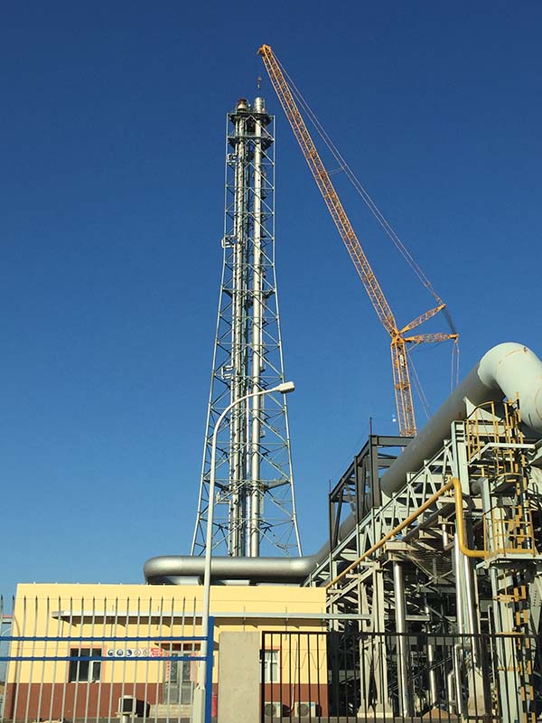 千亿球友会高科神华榆林新火炬项目“装头”成功