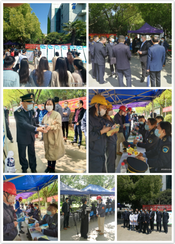 职业健康保护•我行动——千亿球友会联合市区两级卫健委组织开展职业病宣传周活动