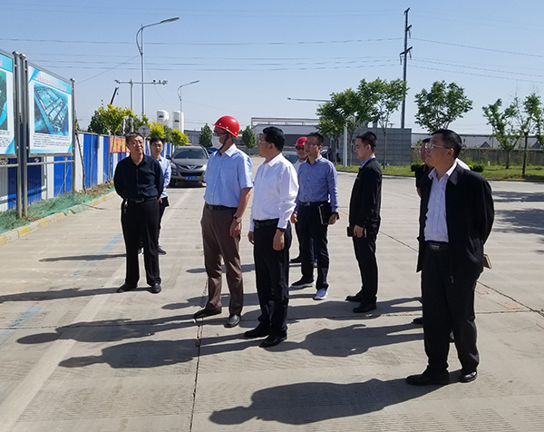 保定市高阳县委书记高怀军莅临千亿球友会清洁能源长润环保公司考察