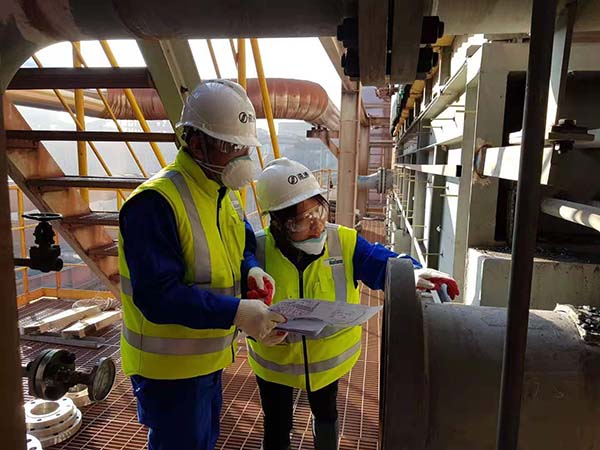 破困难主动出击，加油干终有回报——千亿球友会集团旗下圣诺热管公司韩国现代制铁烧结余热锅炉项目性能成功验收