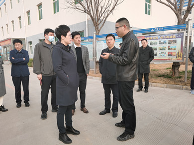 在关怀中砥砺前行-高阳县常委领导到河北长润环保科技有限公司开展走访调研工作