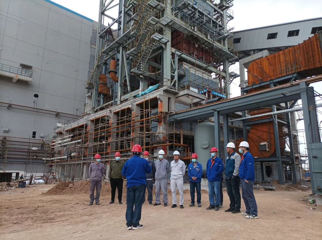 工程动态丨新绛千亿球友会#1锅炉低温烘炉、酸洗工作顺利完成